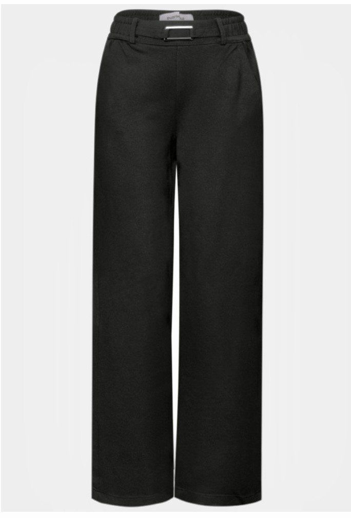 Pantaloni: Marlenehose schwarz (Gr. 46) mit raffiniertem Bund – Nuovo (secondo la descrizione) da Adliswil venduto da duwidu