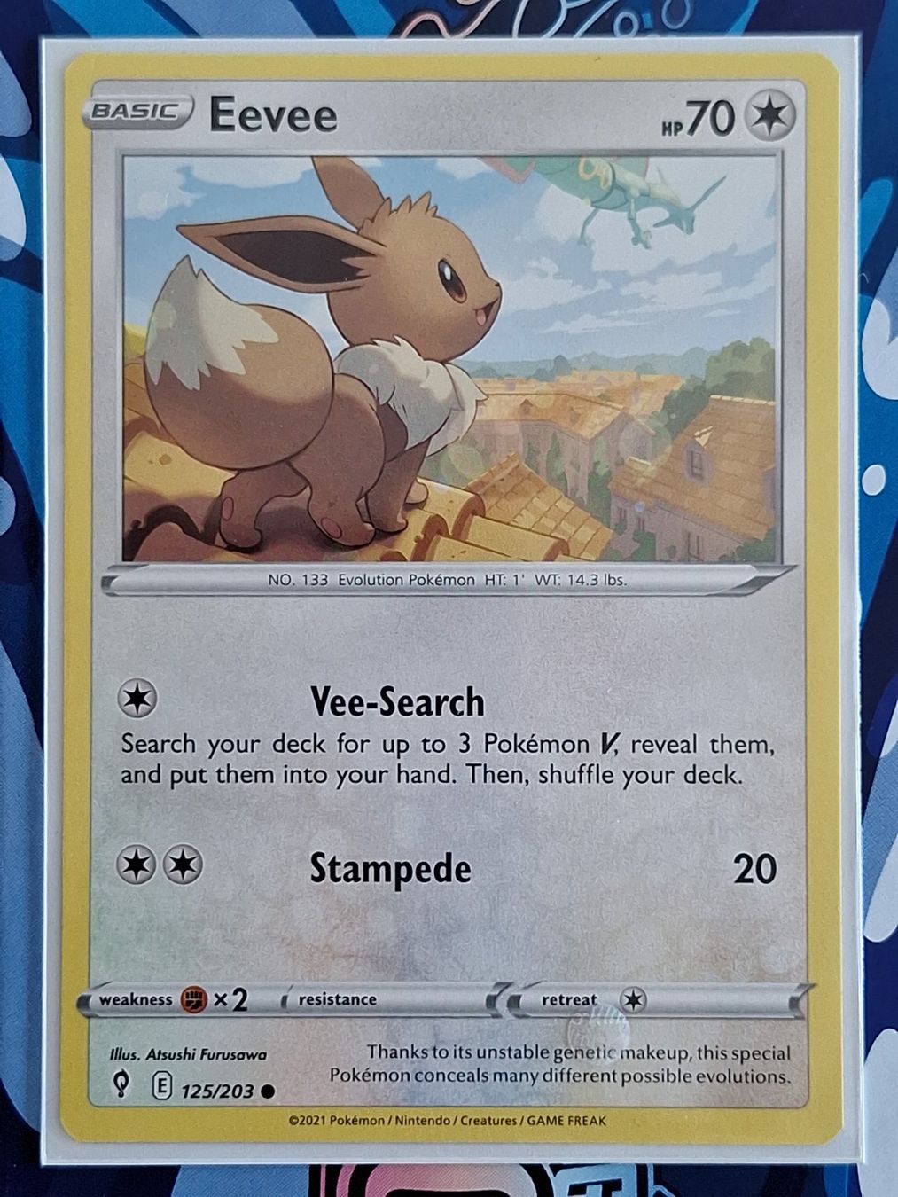 Pokémon Carte collezionabili: Eevee - Evolving Skies #Ord3 – Usato da Altstätten SG venduto da GGsGameshop
