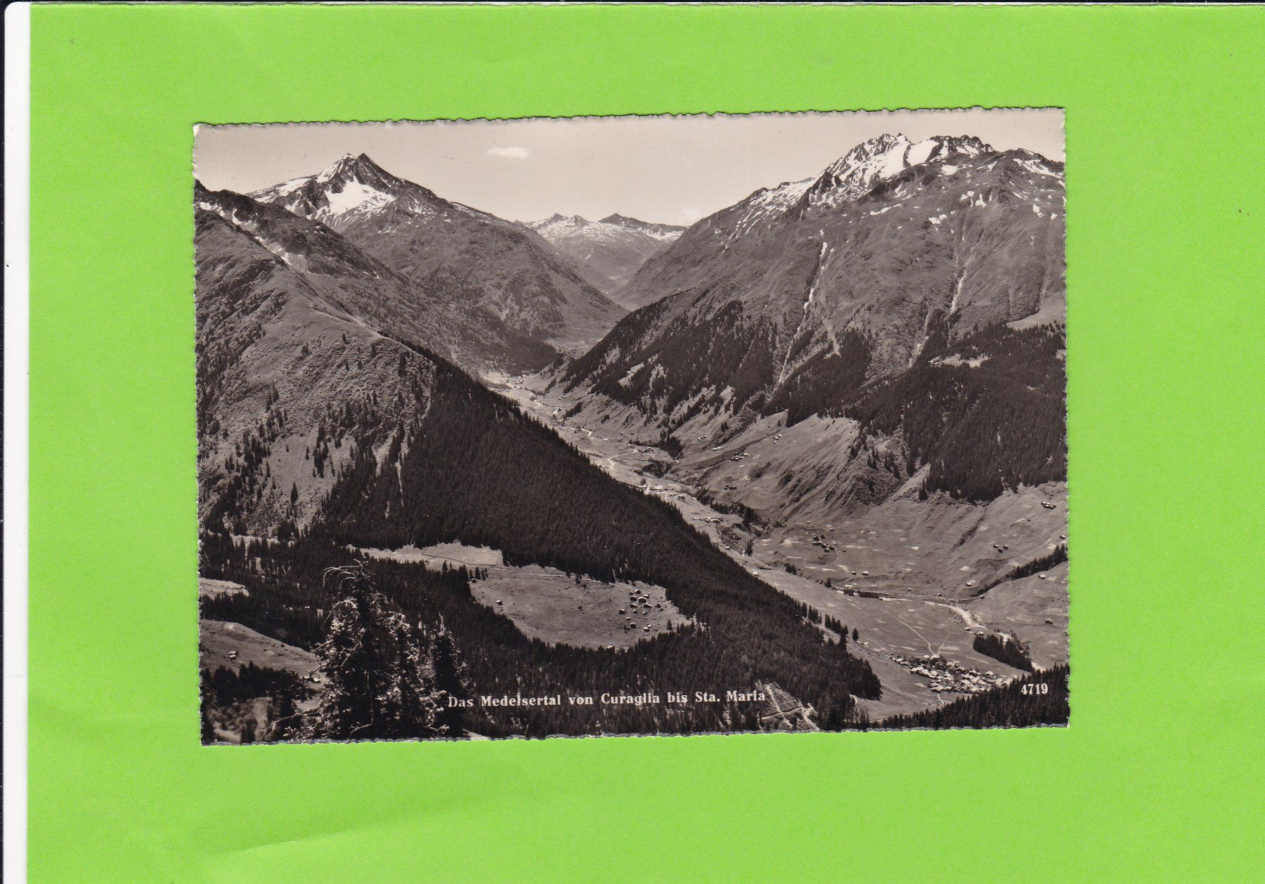 Cartes postales: Das Medelsertal – D'occasion à St. Peterzell par neckertal