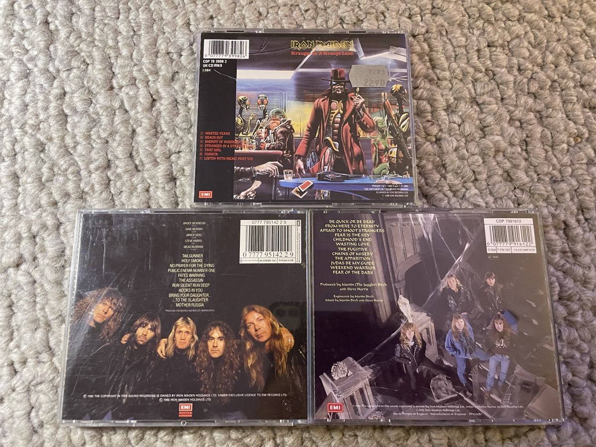 CD: 3x Iron Maiden  – Usato da Reinach AG venduto da trigger7811 2