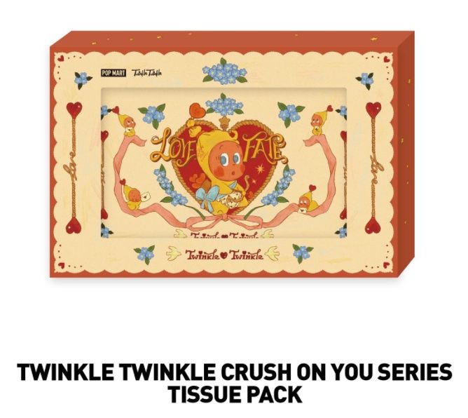 Pop Mart Statuette: POP MART TWINKLE TWINKLE Crush On You Tissue Pack Holder – Nuovo e nell'imballaggio originale da Belmont-Lausanne venduto da HausPopCharm 5