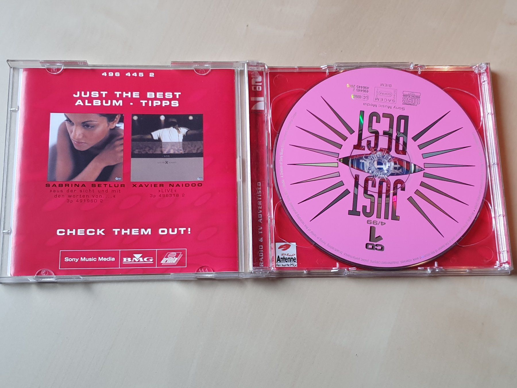 CDs: Just the Best 4/99 – D'occasion à Stansstad par collectorsshop 2
