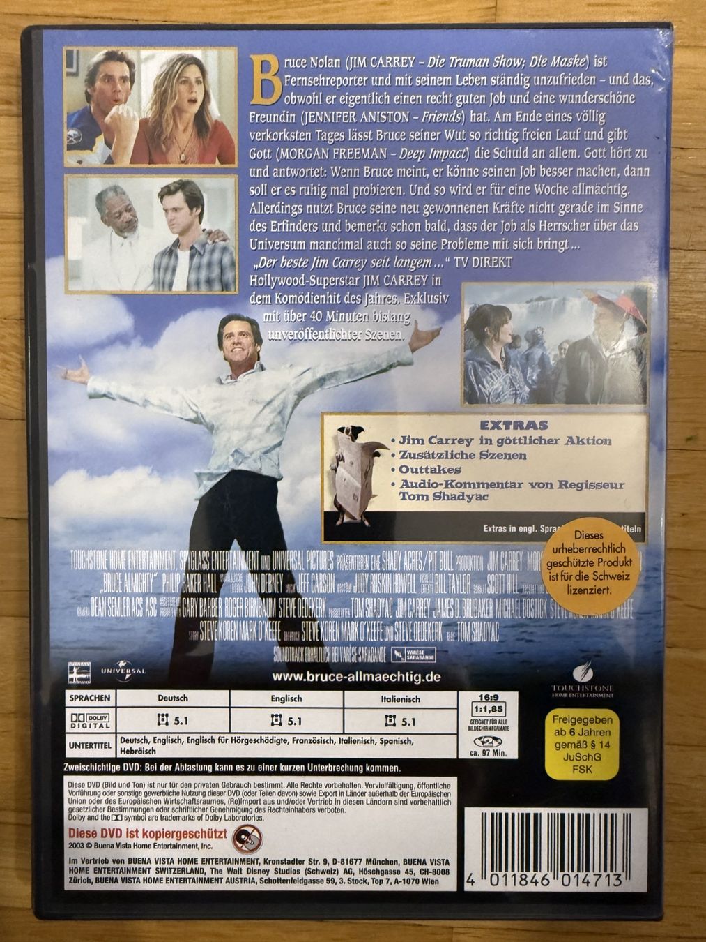 Tous les DVDs: Bruce Almighty (2003) – D'occasion à Zürich par Gekuu 1