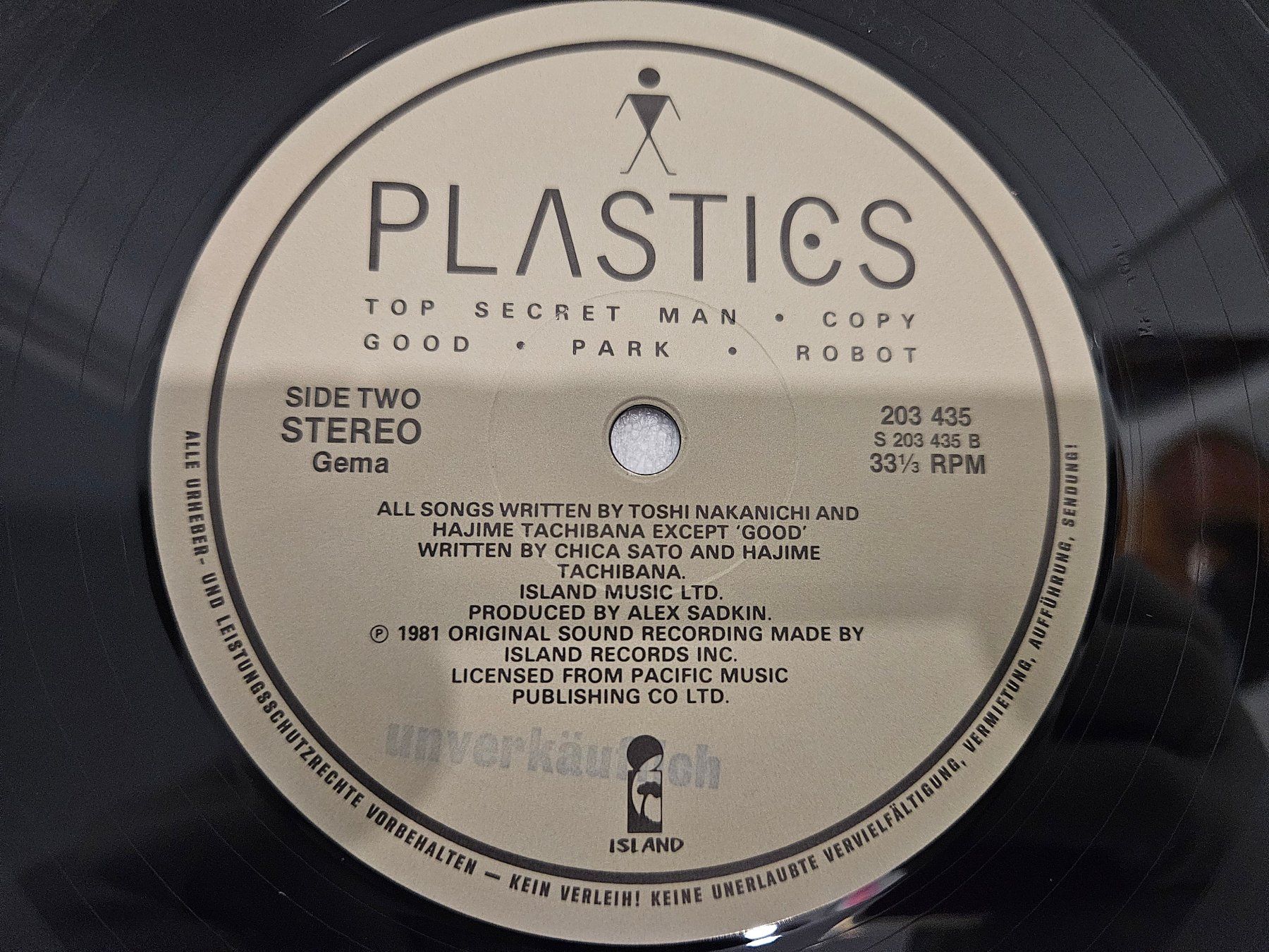 Dischi in vinile: Plastics – Welcome Back ( LP, Electronic ) – Usato da Uster venduto da Vinyl-Leidenschaft 7