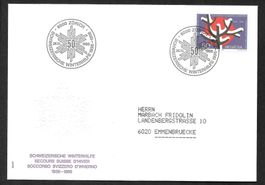 Sonderbrief S. 1277 50 Jahre Schwei. Winterhilfe Zürich 1986