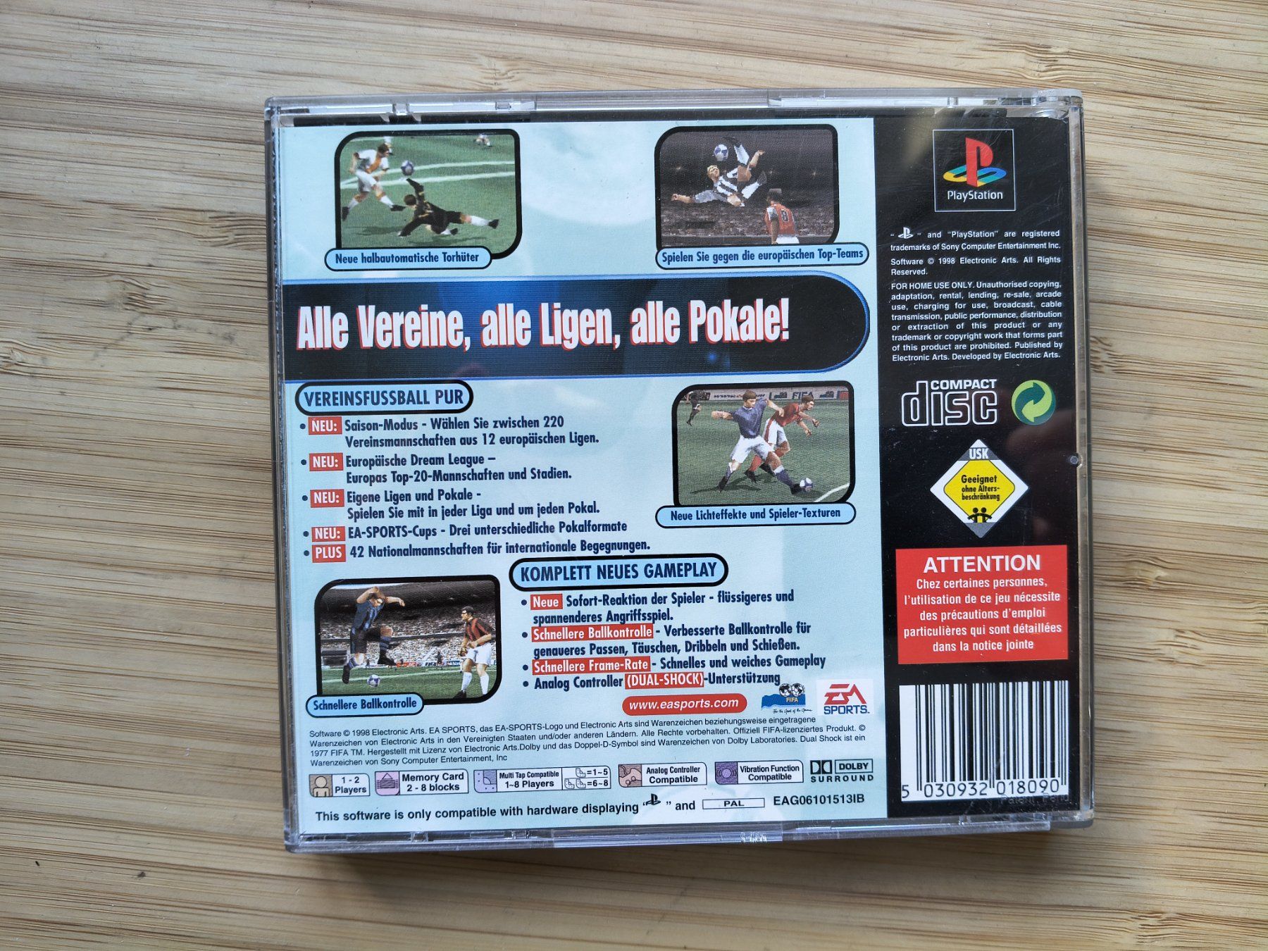 Giochi: FIFA '99 (PS 1) – Usato da Riedholz venduto da ste_96cd 1