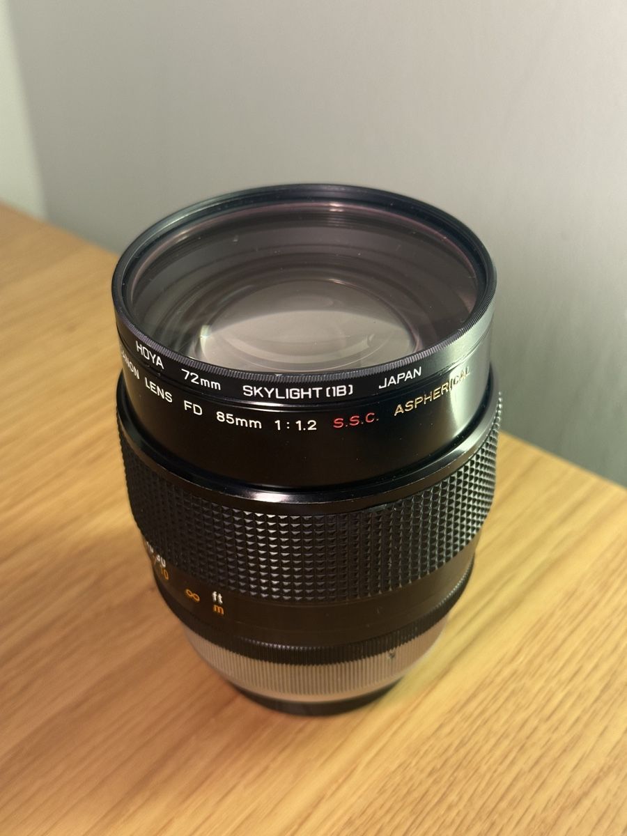 Canon Obiettivi: Canon FD Chromring 85mm 1:1.2 S.S.C Aspherical – Usato da Kilchberg ZH venduto da eric.webr 2
