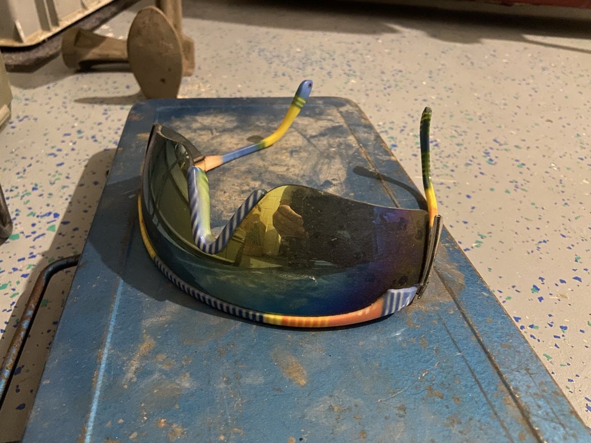 Occhiali & Lenti: Retro Schweissbrille Schutzbrille – Usato da Niederönz venduto da guisan45 1