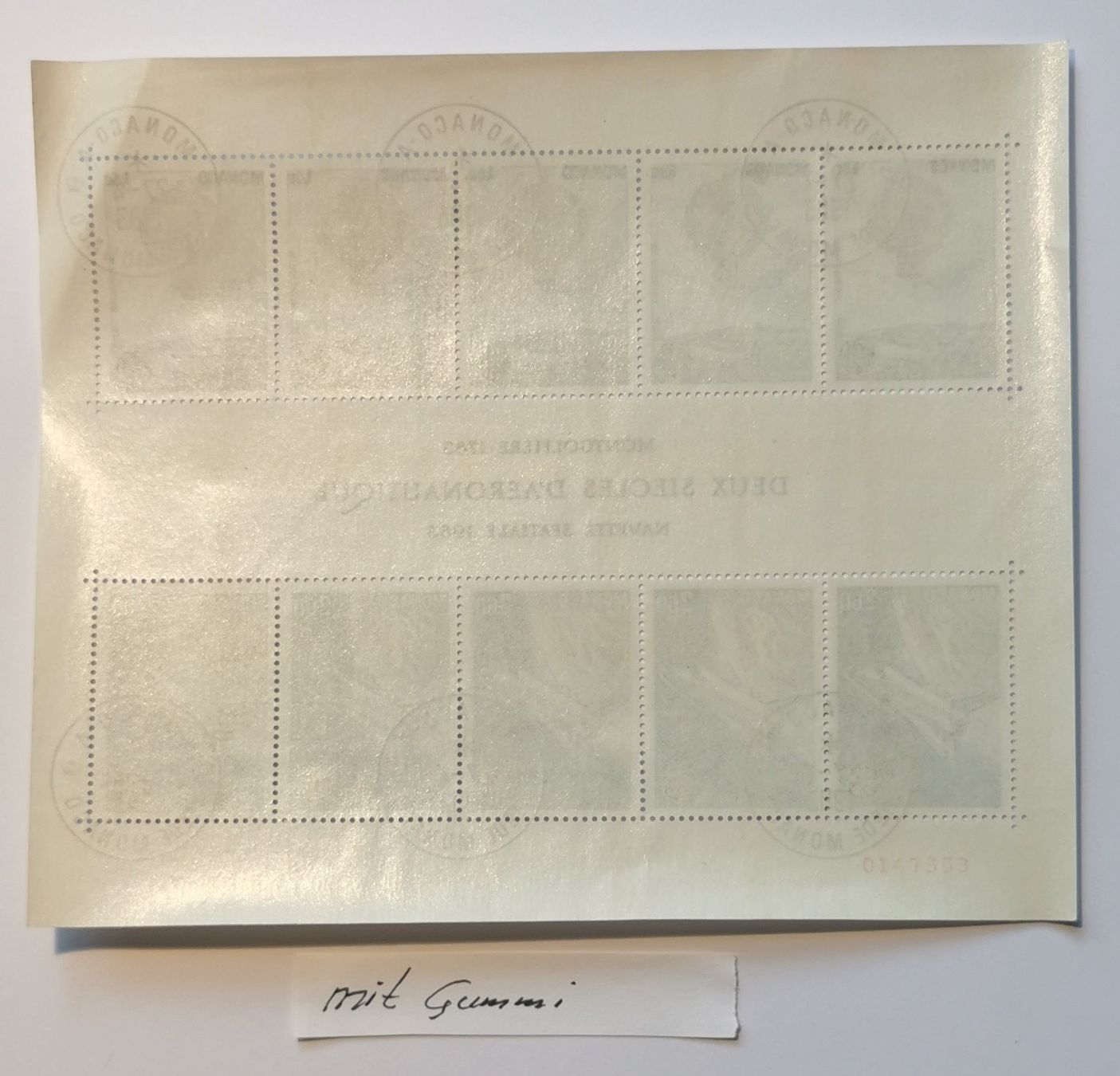 Tous les timbres: Monaco 1983 – D'occasion à Aadorf par Chnorli-Furz 1