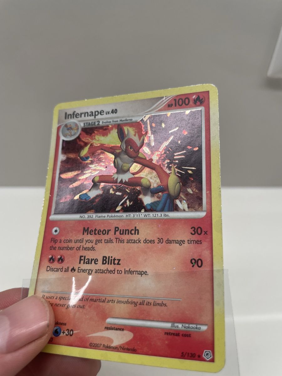 Pokémon Carte collezionabili: Infernape Lv.40 Holo Diamond & Pearl 2007 – Usato da Arlesheim venduto da WungaBunga 2