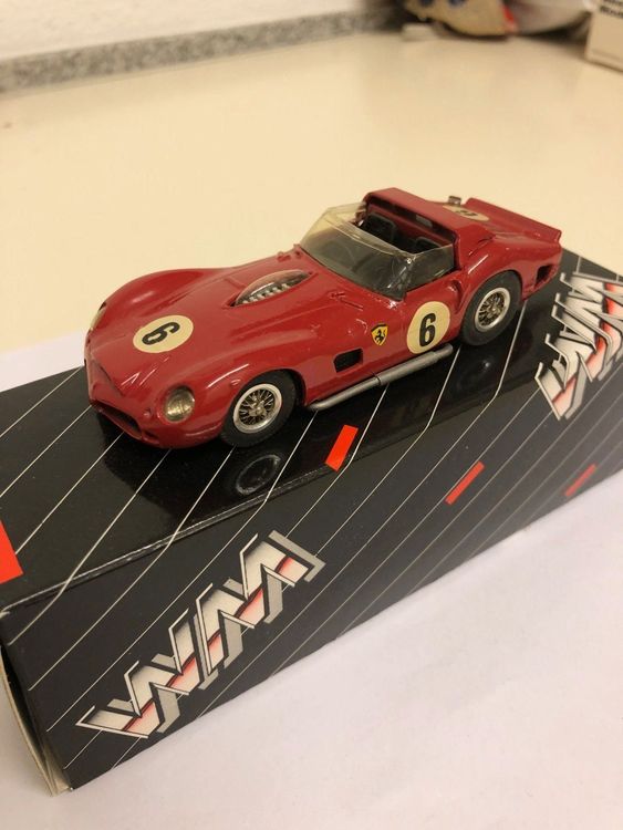 B7 1:43 WESTERN MODELS WRK17 FERRARI 330 REDHEAD LE MANS 1962 VNMINT COND