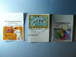 1985 Sondermarken 717-719 Vollstempel ET