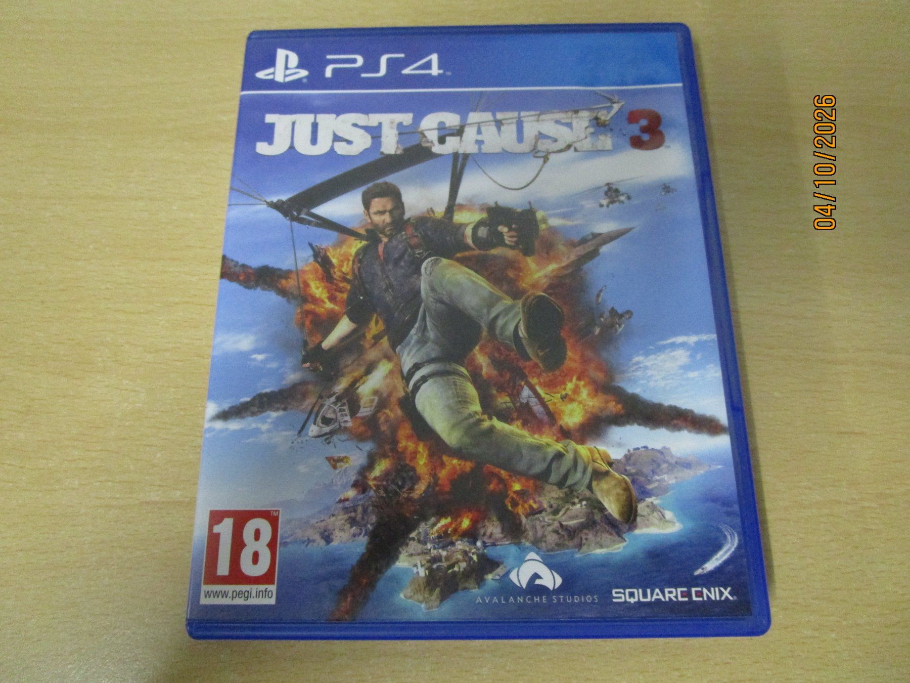 Sony Spiele: Just Cause 3 Playstation 4 PS4 – Gebraucht aus Goldau von agestuffer