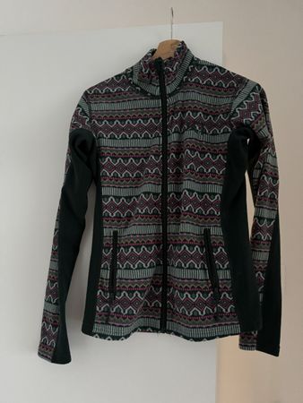 Kari Traa Fleecejacke gemustert Grösse S