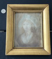 Dutch Antique Portrait of Marie Marguerite van Halen (19thC)