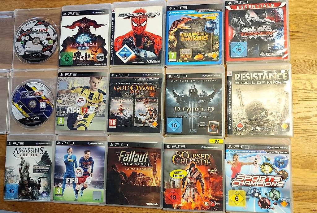 Spiele: 13 PS3 Spiele Games. Top Zustand – Gebraucht aus Oberentfelden von MrRicardolino