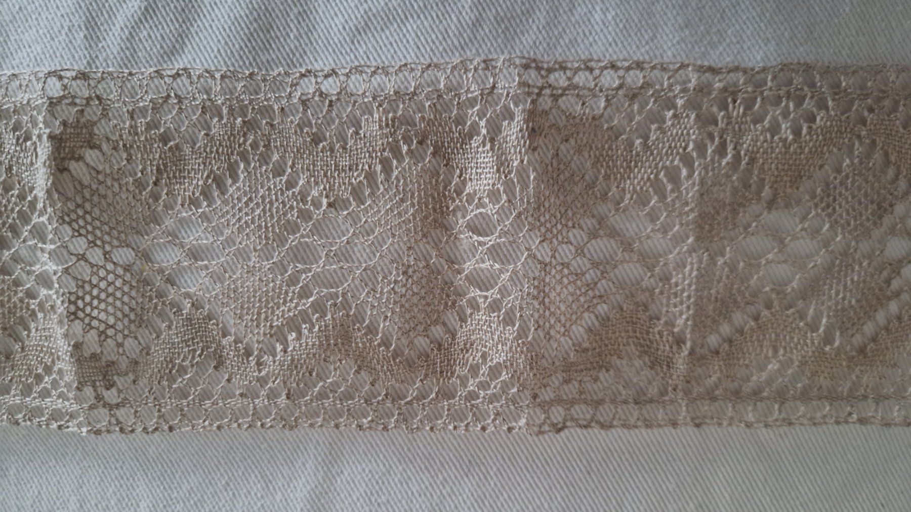 Tessuti: Schöne alte Spitze/Borte ca. 75 cm – Usato da Rütihof venduto da Teddy1985 1