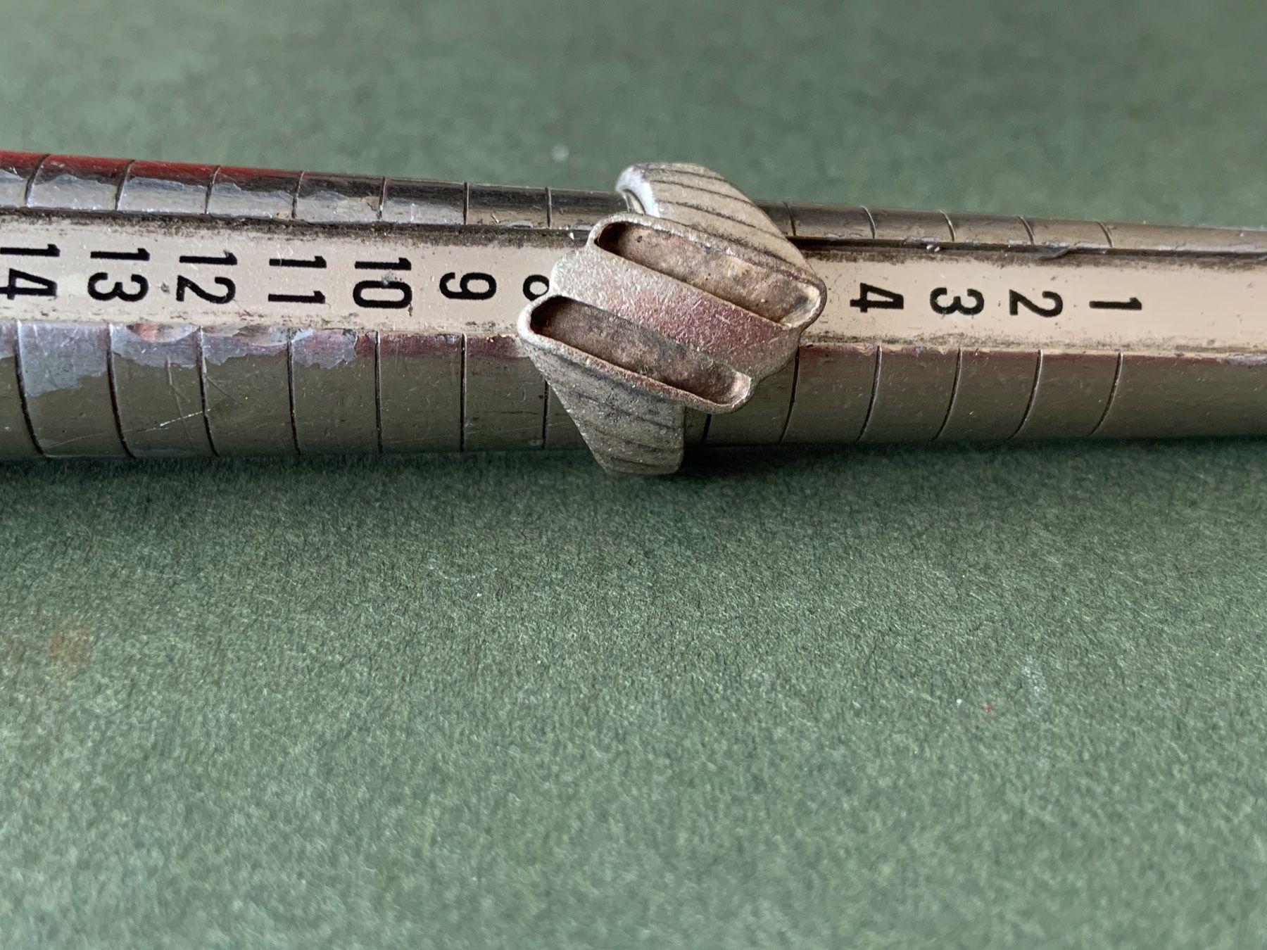 Ringe: Silberring Fächer Linien  (47/15) – Gebraucht aus Dittingen von Bellevista 2