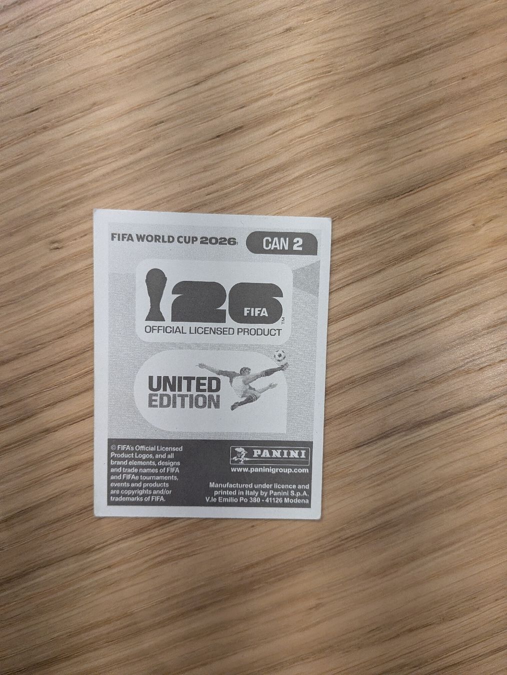 Panini Carte collezionabili: Panini Bild CAN 2 – Usato da Eschenbach SG venduto da SanFranciscoCalifornia 1