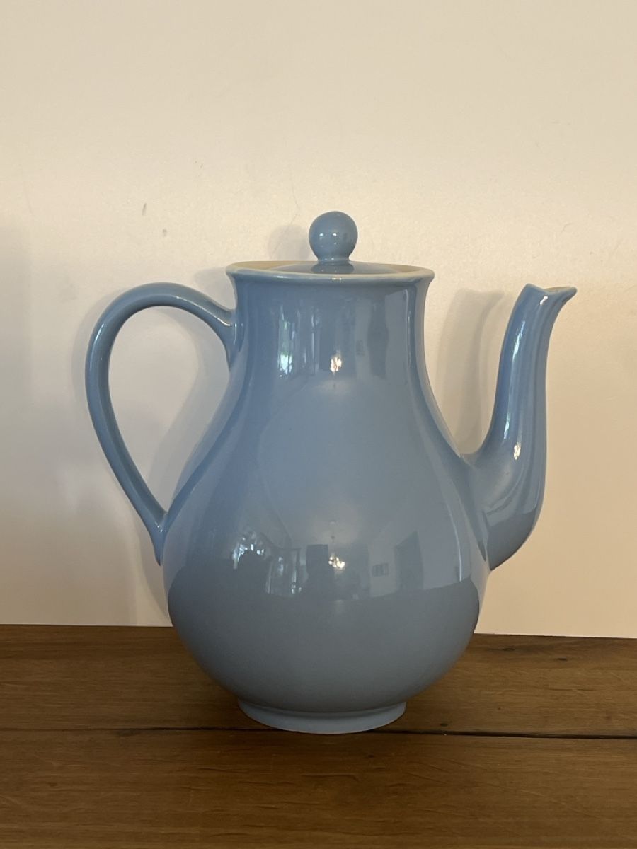Teiere: Blaue Kaffeekanne/Teekanne Keramik – Nuovo (secondo la descrizione) da Altdorf UR venduto da JanAil