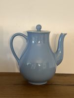 Blaue Kaffeekanne/Teekanne Keramik