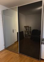 Moderner Kleiderschrank 200x220cm-Spiegel und Glas