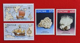 FOROYAR FOROYA FÄRÖER CEPT SCHIFFE ENTDECKUNG AMERIKA 1992**