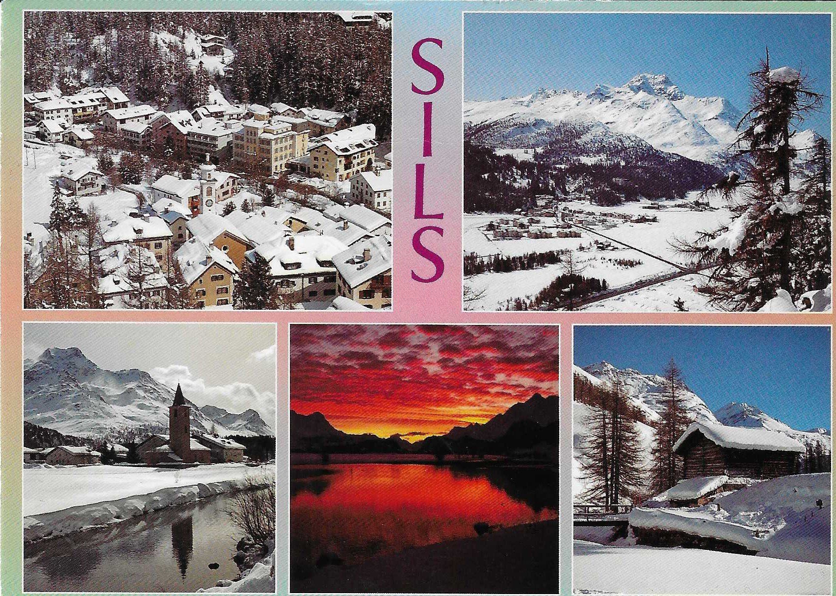 Ansichtskarten: Sils im Engadin GR – Gebraucht aus Rothrist von Stranglehold