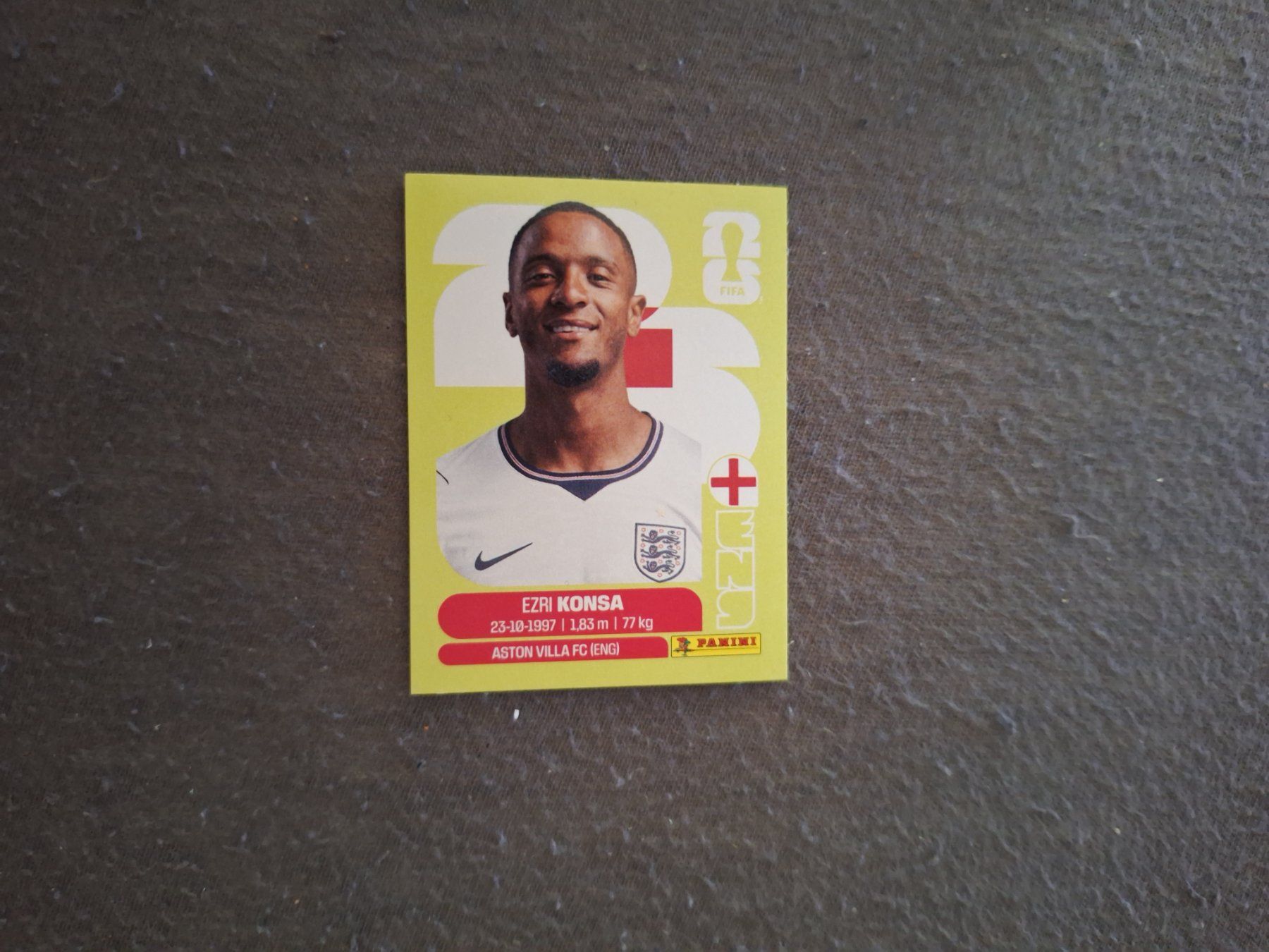Panini Carte collezionabili: Panini 2026 ENG5 Ezir Konsa – Usato da Tennwil venduto da mal_2fhf
