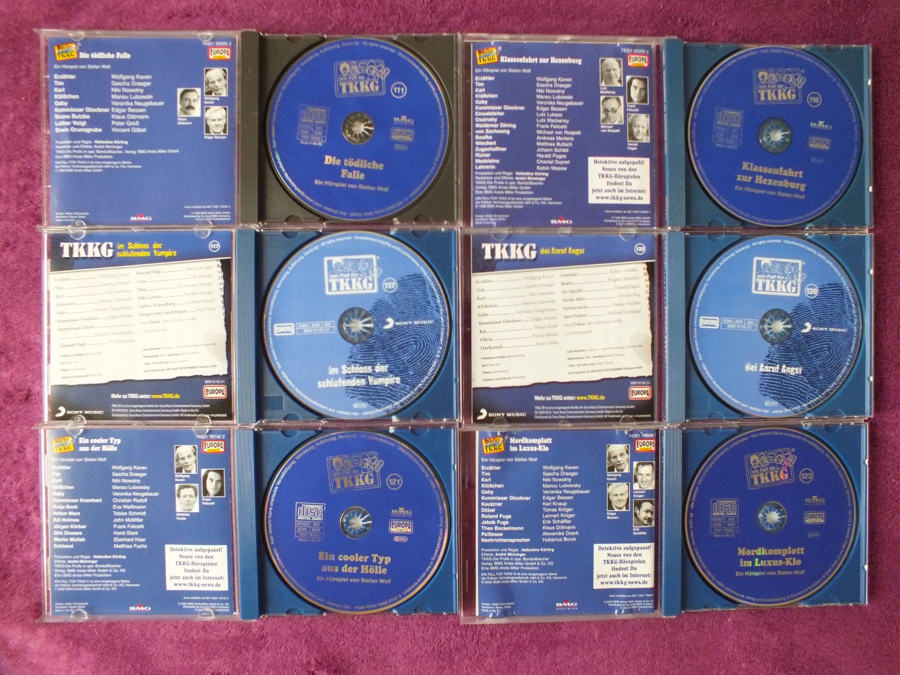 CD: 6 - TKKG - Hörspiel - CD´s – Usato da Müllheim Dorf venduto da Seeeule01 7
