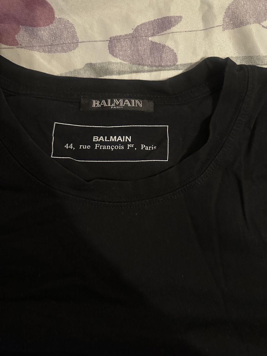 Balmain T-shirt: Balmain T-Shirt, Schwarz, Grösse S – Nuovo (secondo la descrizione) da Zürich venduto da Zoheir07 1