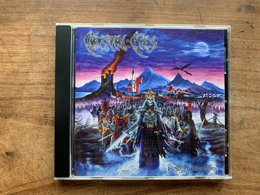 Crystal Eyes In Silence They March CD Heavy Metal Power Kaufen auf