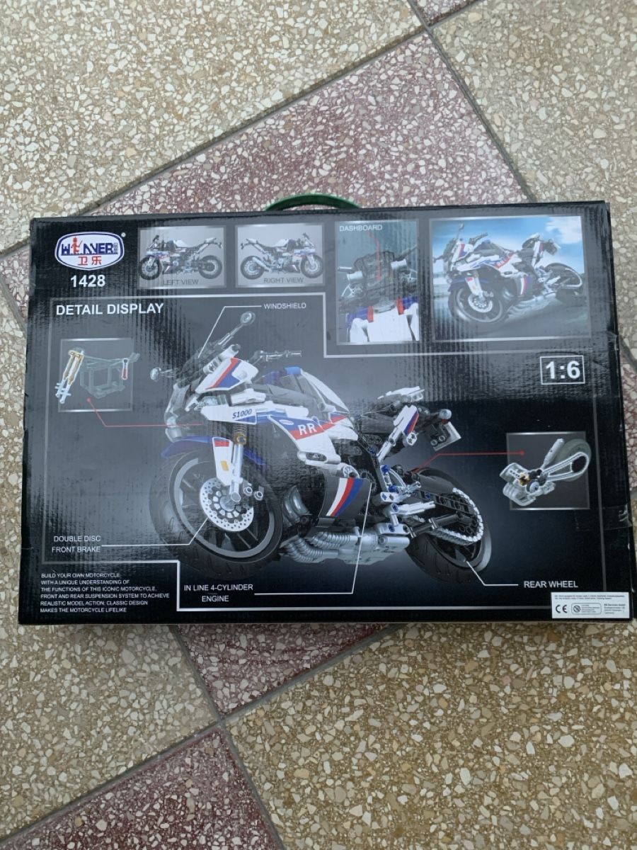 Kit di costruzioni: Weaver Technik 1428  Motorrad Modell 1:6 – Nuovo (secondo la descrizione) da Schöftland venduto da nevio74 1
