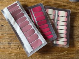 Nagellack-Klebfolie für Hände und Füsse