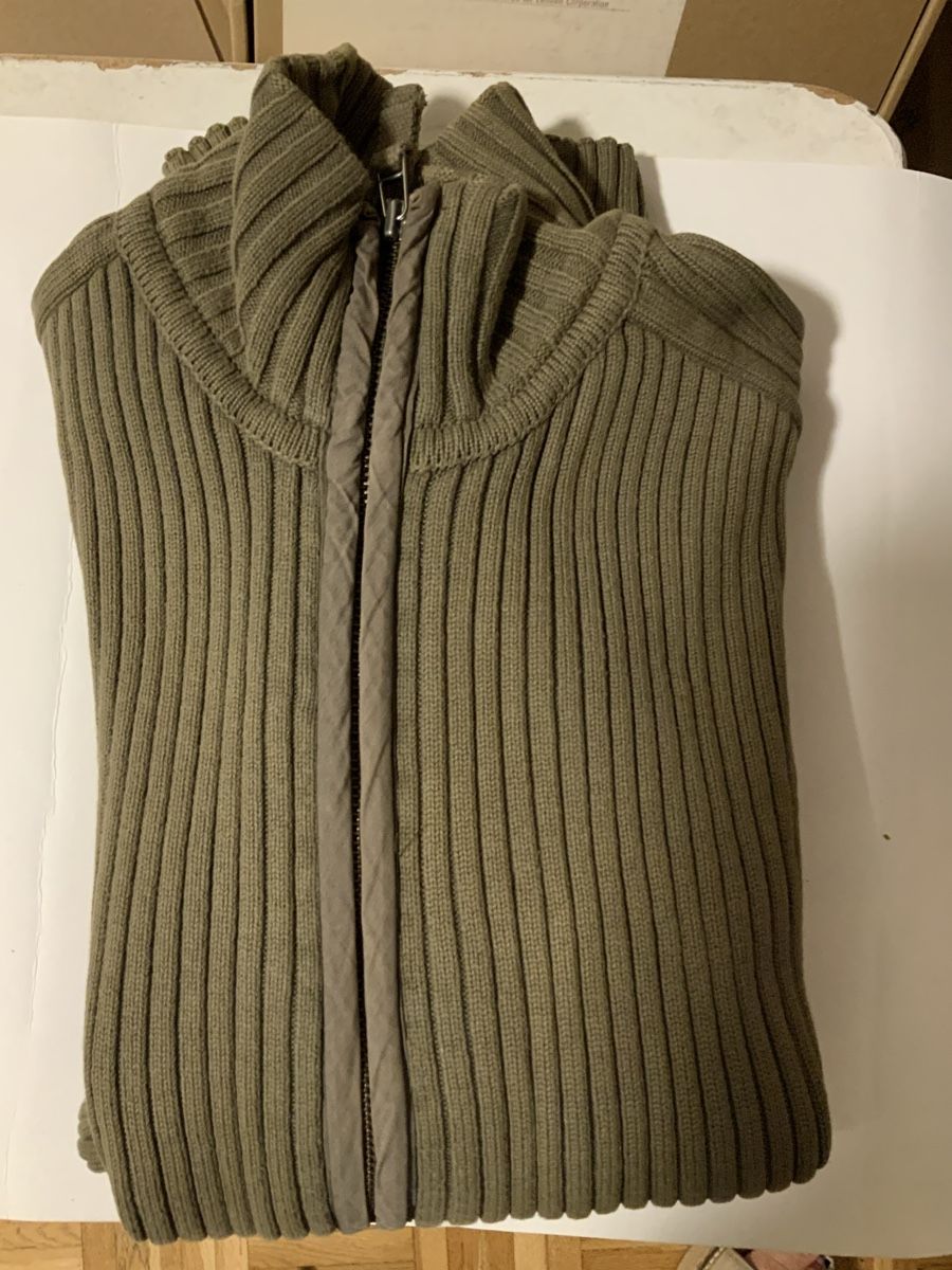 H&M Giacche: Herren Strickjacke H&M O.G.G. Oliv Grösse M – Usato da Wallisellen venduto da AS.TZ. 2