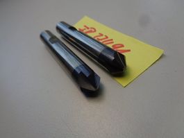 2 x HOLEX VHM (metal dur) Ø10x90° neuwertig