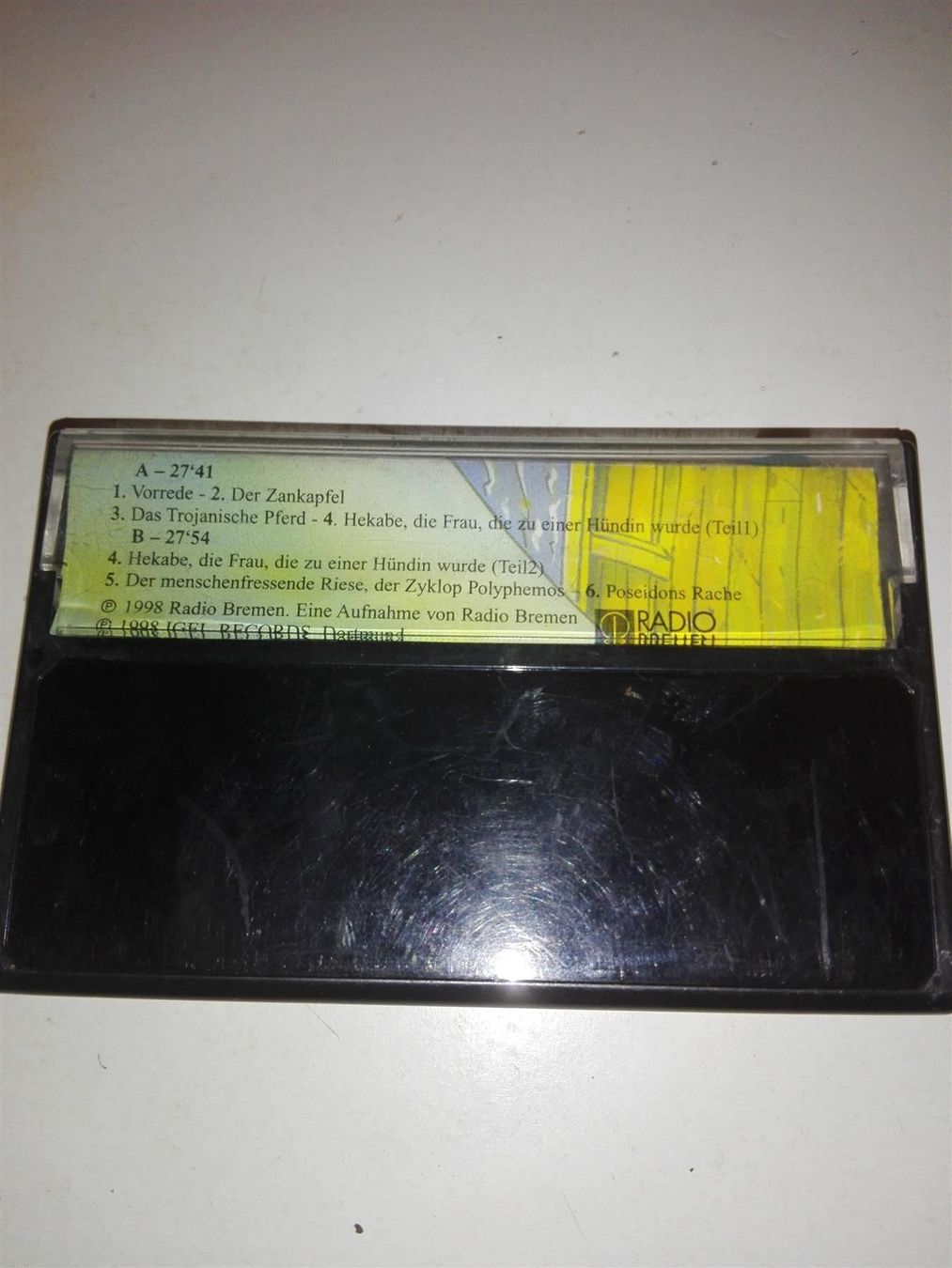 Musicassette: Die Abenteuer des Odysseus (Igel-Records – Usato da St. Gallen venduto da elkapone 5