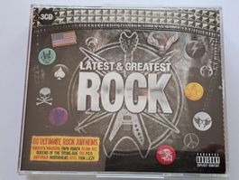 Cd Latest & Greatest Rock / Compilation 3 Cds 