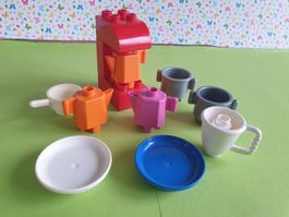 Duplo (X06) Set Küche, Kaffeemaschine, Töpfe,...