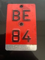 Velonummer Velo Nummer BE 84