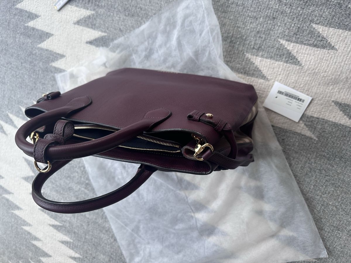 Burberry Borse da donna: Burberry bag - Banner leather and canvas – Usato da Laupen BE venduto da Smythe 2