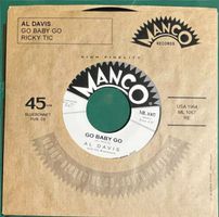 Single: AL DAVIS - Go Baby Go / Ricky Tic (Rockabilly)