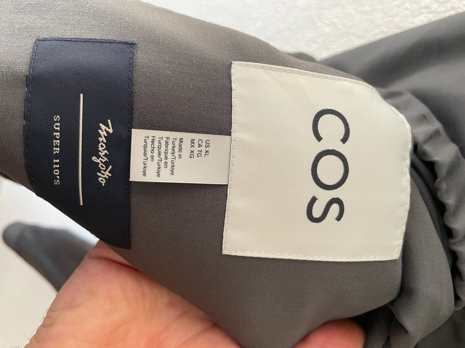 Cos Giacche: COS jacket grey XL – Usato da Lausanne venduto da amaury.h 1
