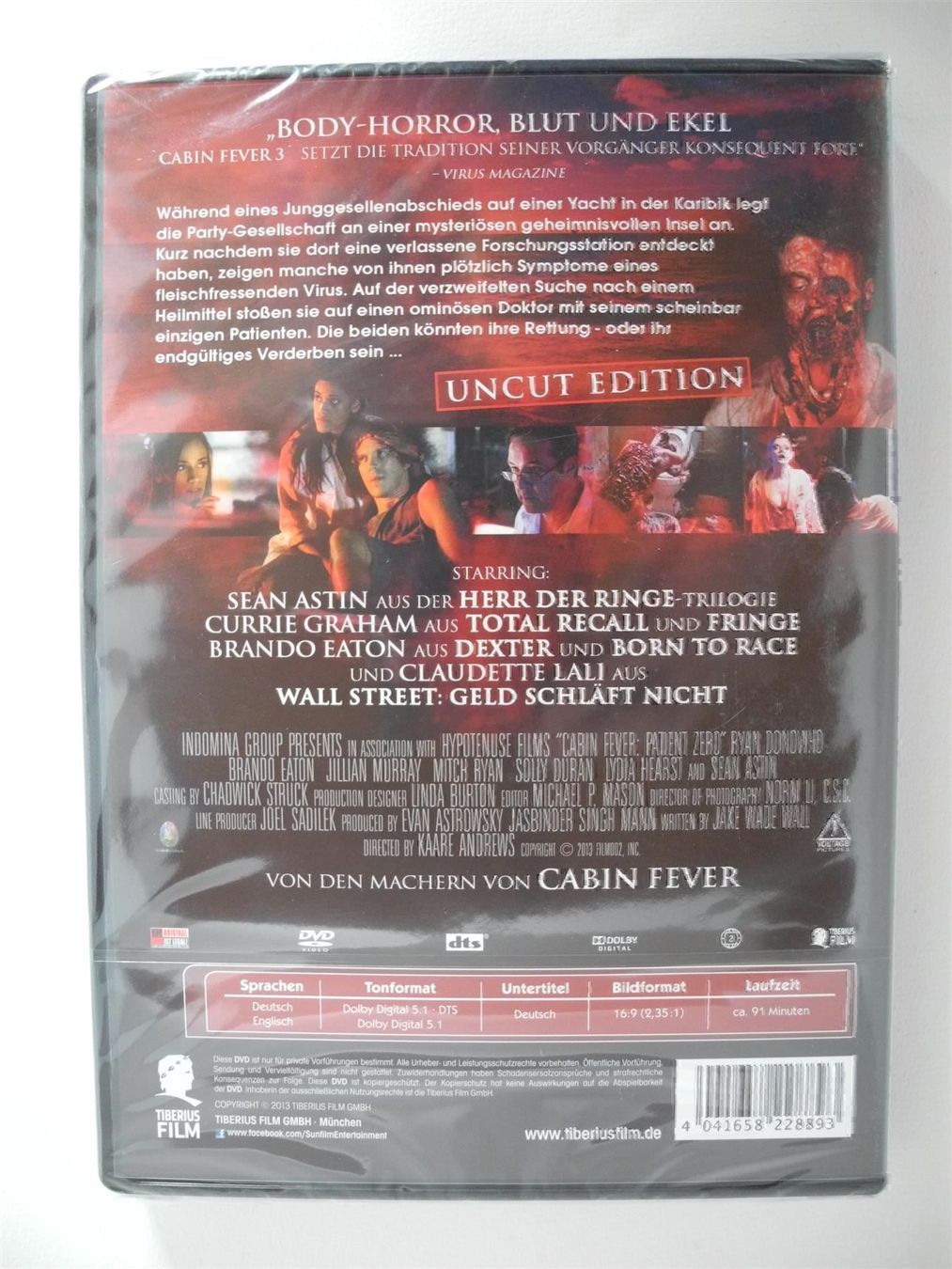 Tutti i DVDs: DVD Cabin3Fever, Nr. 569 – Nuovo e nell'imballaggio originale da Kottwil venduto da Crazyrolf 1