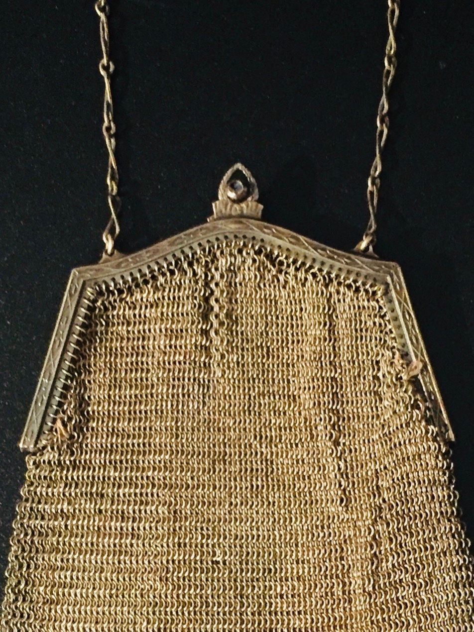 Borse da donna: Mesh Tasche, 20er Jahre – Usato da Einsiedeln venduto da Fundgrube59 2
