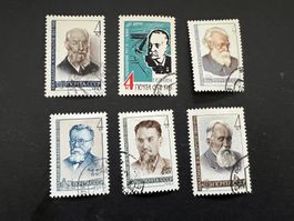 Russland Pavlov Kurchatov Vernadski Krylov Obr.gest. (E129)