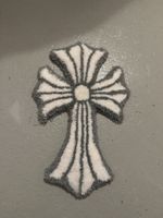 Chrome Hearts cross Rug Handmade