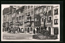 Stein a. Rh., Rathausplatz mit Gasthof z