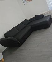 🛋️Canapé d’angle noir bon état🛋️