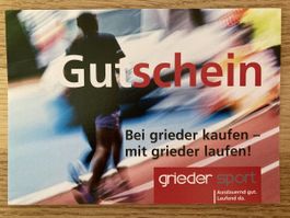 Gutschein Griender Sport 50 Franken
